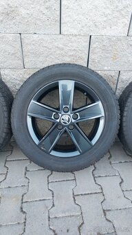 Alu kola 5x112 r16 Star originál Škoda Octavia III - 14