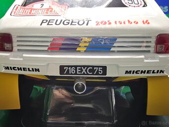 PEUGEOT 205 T16 GROUP B SALONEN MONTE CARLO 1986 1:18 NOREV - 14