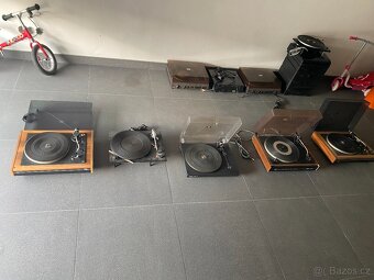 Mix gramofony, zesilovače, repro Tesla - 14