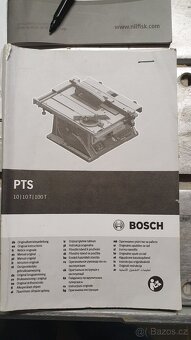 Pila Bosch PTS 10, hoblovka Scheppach HMS 1080 - 14