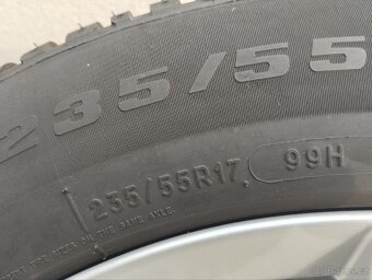 ALU Dezent 5x112 r17x7,5j ET 40, 235/55/17 zimní - 14