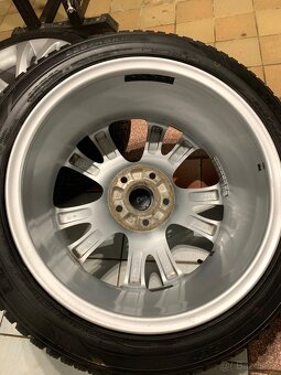 Alu kola Škoda R17 5X112 ZIMNÍ PNEU 225/45 R17 TOP STAV - 14