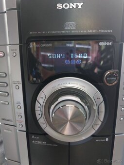 Hifi věž Sony HCD-RG100, 2 reproduktory, ovladač, 55 W - 14