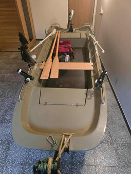 Rybářská loď, pramice TINA II 335 x 125 - 14