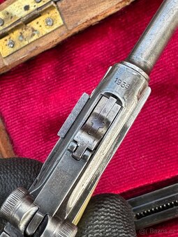 VZÁCNÁ MINIATURKA Mauser P08 , Parabellum P08 - 14