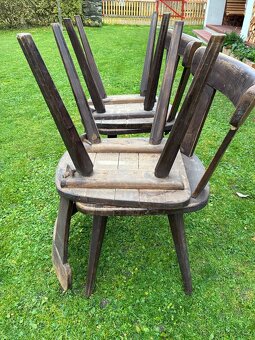 Židle z masivu 4x - 14