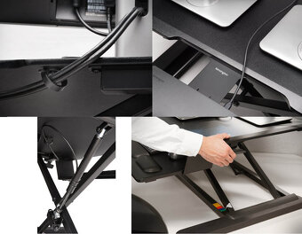 Pracovní stůl pro práci vsedě/vestoje Kensington - nový - 14