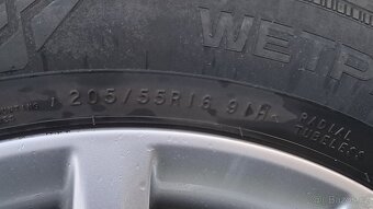 Prodám original letní alukola Seat Altea 205 55 16 5x112 - 14