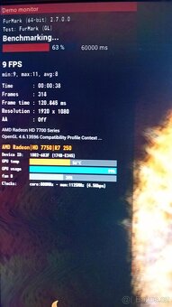 Starší Herní PC - AMD Athlon X4 840 / 8GB / 256GB / HD 7750 - 14