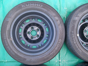 4x Disky Fabia I 5x100 R14+Letní Pneu 185/60R14:Cena za sadu - 14