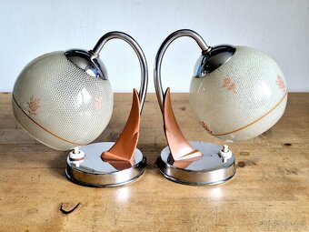 Stolní lampa, lampička, Art Deco, Zukov, 6534 - 14