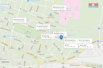Pronájem bytu 3+1, 63 m², Litoměřice, ul. Vrchlického - 14