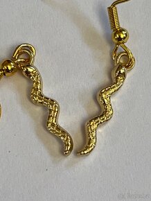 Naušnice ve zlaté barvě - 14