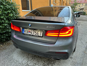Lipo spoiler kridlo na kufor pre BMW rada 5 G30 F10 F90 - 14