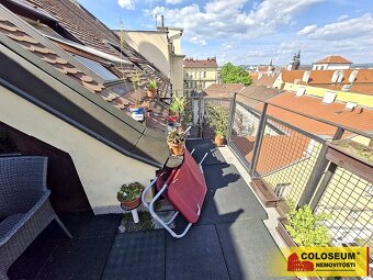 Brno - město, ul. Husova, pronájem bytu 3+kk, částečně zaříz - 14