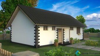 Prodej rodinného domu 3+kk, 65 m2, pozemek 369 m2 - 14