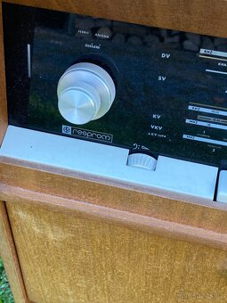 rádio staré rádio gramofon gramorádio velké staré audio - 14