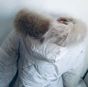 Luxus dámské zimní bunda dlouhá vel. 38/40 - 14