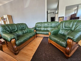 Kožená sedací souprava Romek 3+2+1 - 14