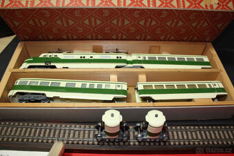 Märklin ST 800 Slonovinová zelená, 4dílná, restaurovaná tová - 14