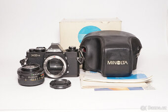 Minolta XD-s, MD 50mm/1,7, puzdro, krabica - 14