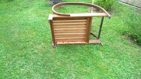 Polohovací křeslo- Halabala - 14