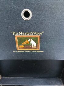 Starý gramofon His Masters voice - 14