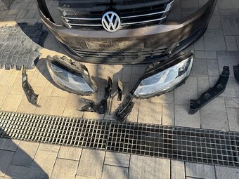 VW Sharan 7N kapota nárazník světlo blatník chladičová stěna - 14