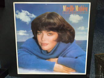 Aznavour Becaud Mathieu LP desky - 14