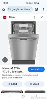 Myčka Miele 45cm nerez autoOpen - 14
