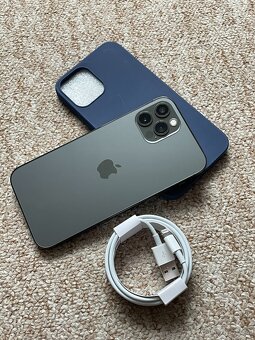 📱 Apple iPhone 12 Pro 128 GB, Graphite (šedý) - super stav - 14