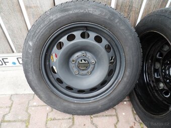 Komplet Zimní Sada Dunlop +Poklice205/60/16 ET 46 5X112 - 14