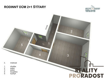 PRODEJ RODINNÉHO DOMU 2+1 V OBCI ŠTÍTARY - 14