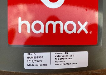 HAMAX cyklosedačka, polohovatelná s uzamykatelnym zámkem…. - 14