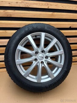 Alu kola Platin s pneu Continental 225/55 r17 5x112❄️ - 14