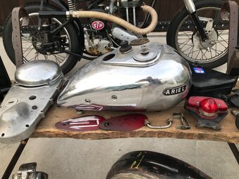 Prodám ARIEL Red Hunter VH 500, rok 1946 - 14