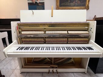 Bílé pianino Rosler po prvním majiteli, se zárukou REZERVACE - 14