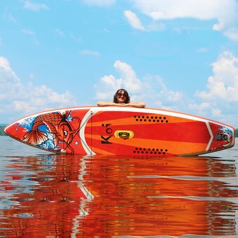 Surfboard Koi SUP PaddleBoard nafukovací 350x83x15cm FEATH-R - 14