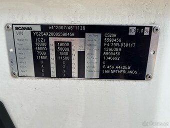 SCANIA S450 LOW DECK AUTOMAT RETARDER EURO VI REZERVACE - 14