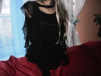 tunika#spolecenska# cerna # Orsay # volanky # halenka - 14
