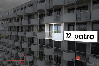 Pronájem, byty/1+kk, 34 m2, U Borského parku 3060/18, Jižní  - 14