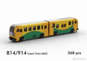 Lego vlaky - návody českých vozidel - 14