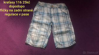 kraťasy kluk mix velikostí - 14