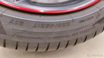 Alu kola 5x112 r17.Černe Eta Beta vw škoda audi Seat - 14