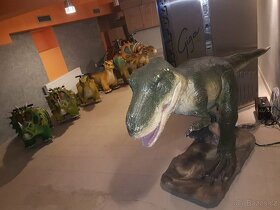 Dinosaurus,  Hýbající, Chodící, Jezdící,  Pevní - 14