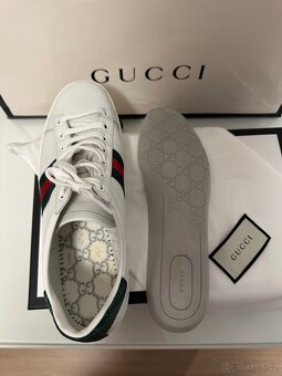GUCCI Ace leather low trainers - 14
