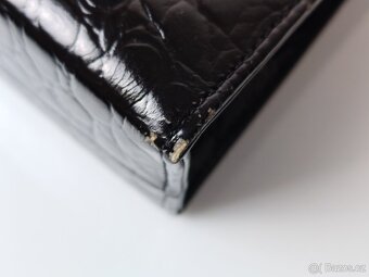 Vintage kožená kabelka - 14