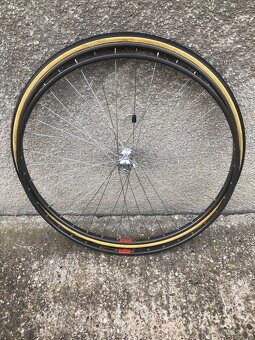 Galuskové predné koleso Campagnolo Record, Mavic GEL 280 - 14