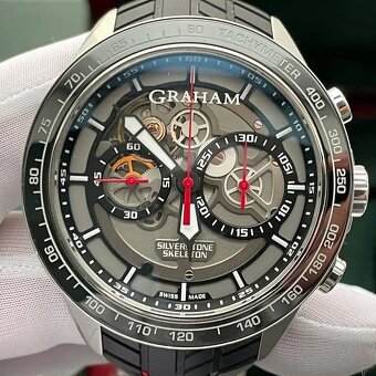 Graham, model Silverstone RS Skeleton, originál hodinky - 14
