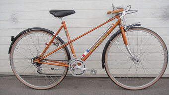 Peugeot, 1979, nádherné dámské kolo, oranžová perleť - 14